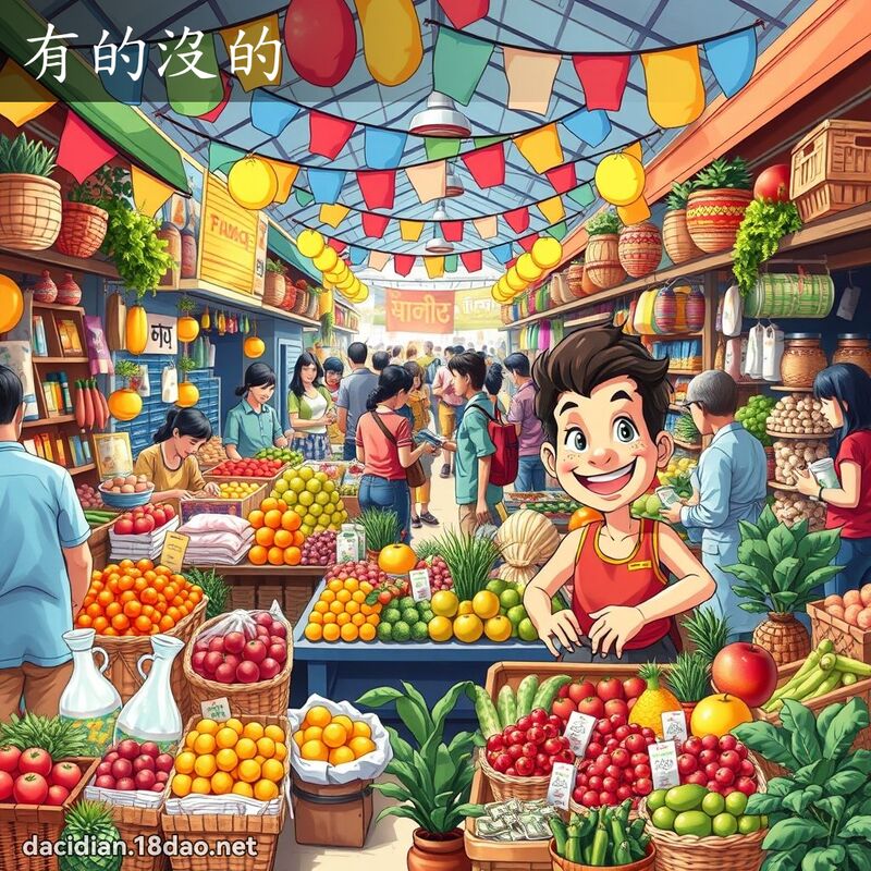有的没的 - 国语大辞典配图