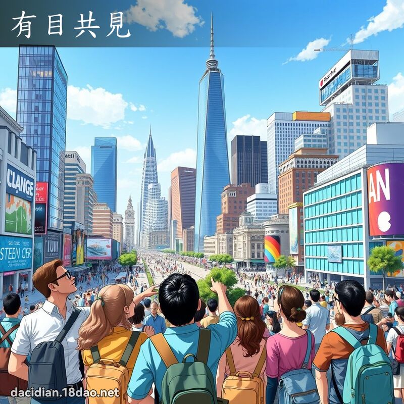 有目共見 - 國語大辭典配圖