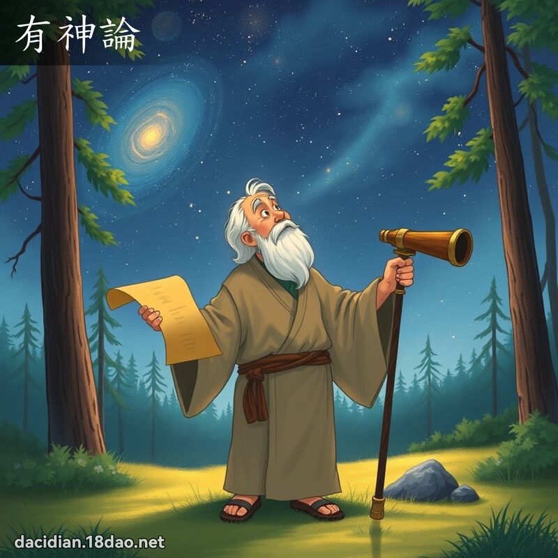 有神论 - 国语大辞典配图