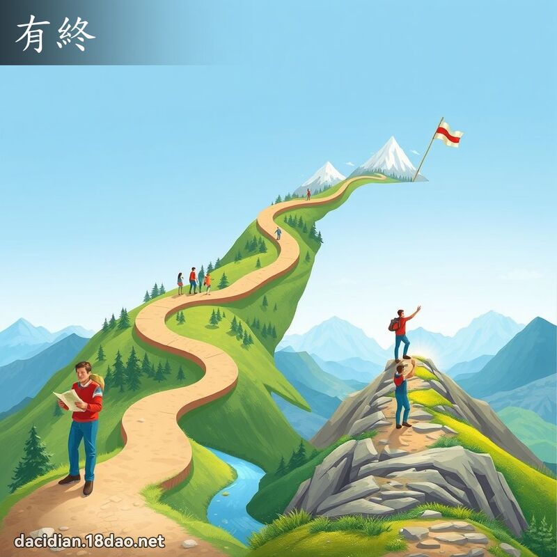 有终 - 国语大辞典配图