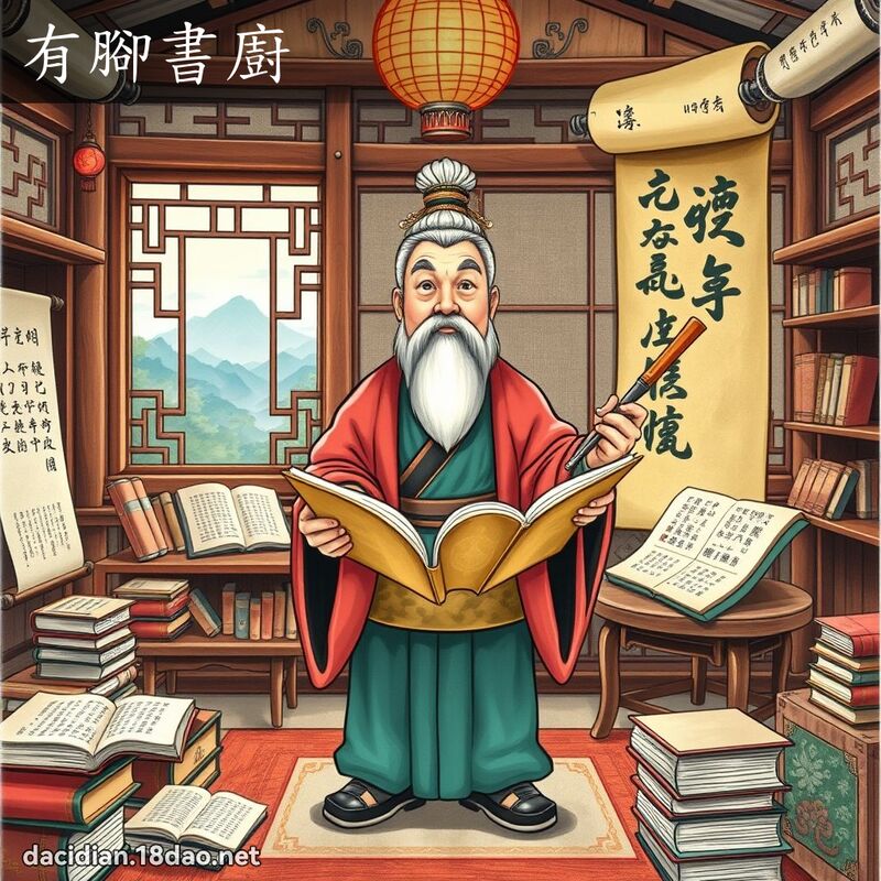 有腳書廚 - 國語大辭典配圖