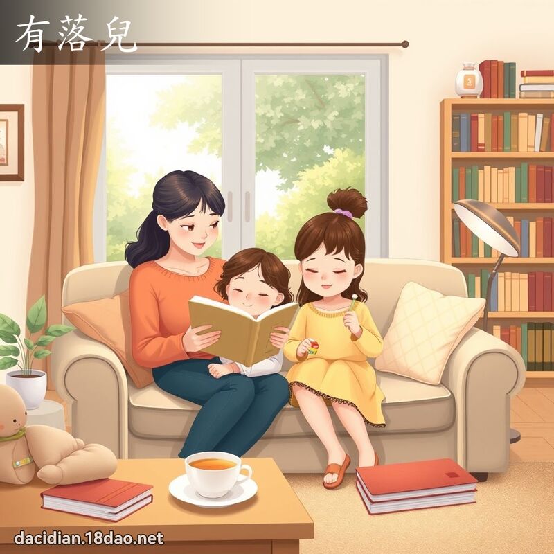 有落兒 - 國語大辭典配圖