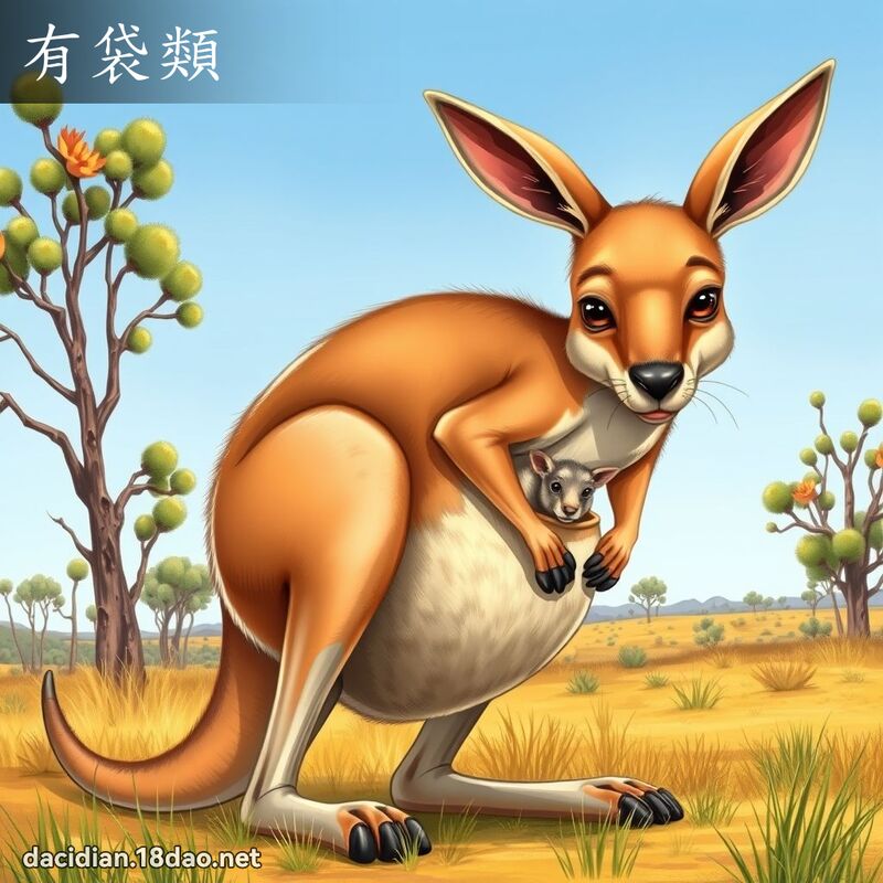 有袋類 - 國語大辭典配圖