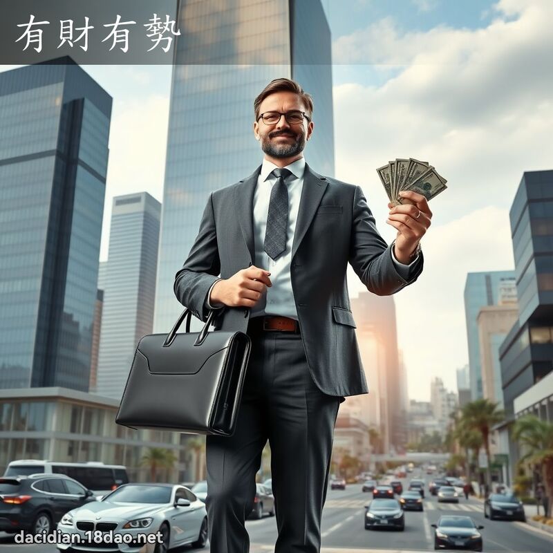 有财有势 - 国语大辞典配图
