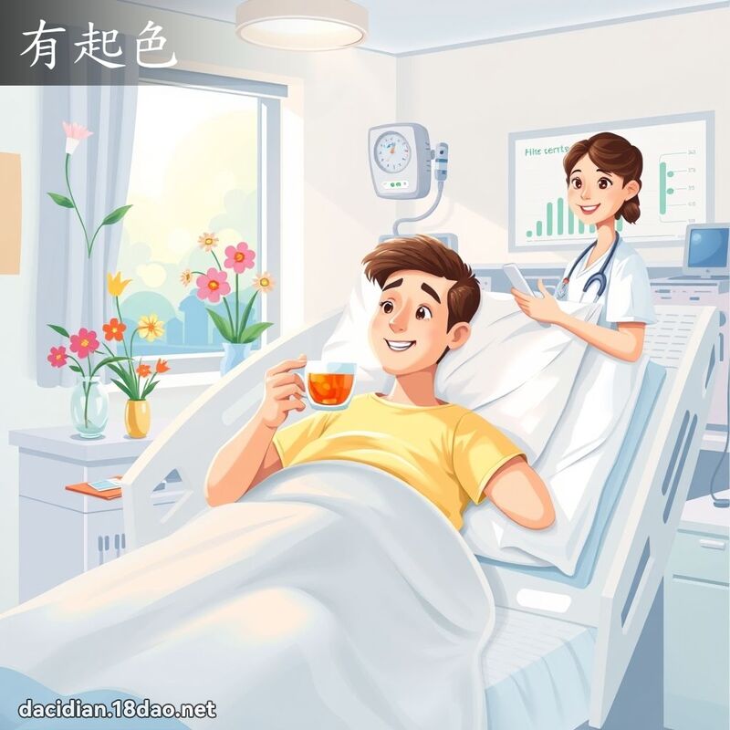 有起色 - 國語大辭典配圖