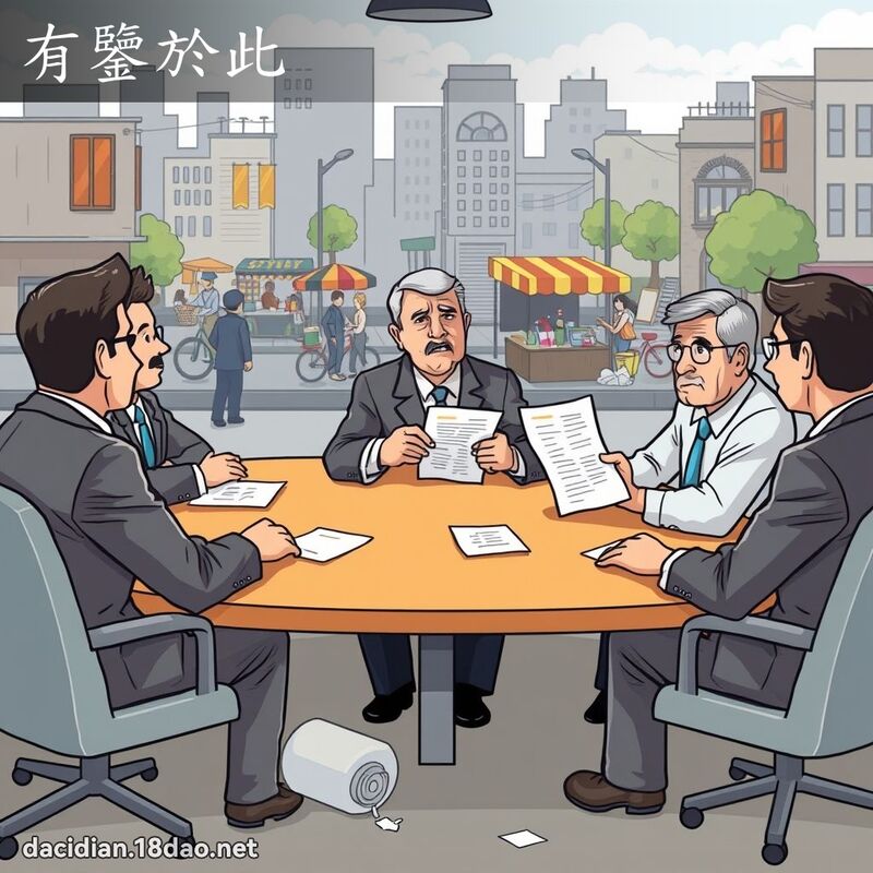 有鉴於此 - 国语大辞典配图