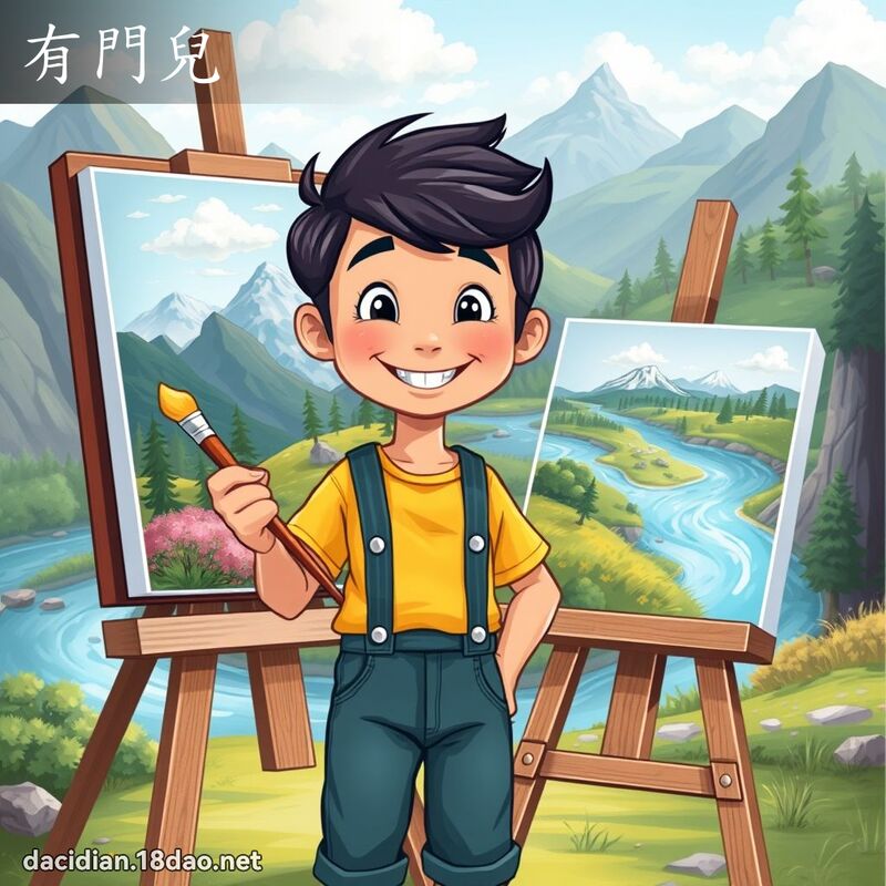 有门儿 - 国语大辞典配图
