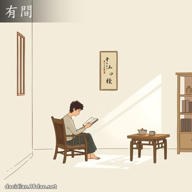 有间 - 国语大辞典配图