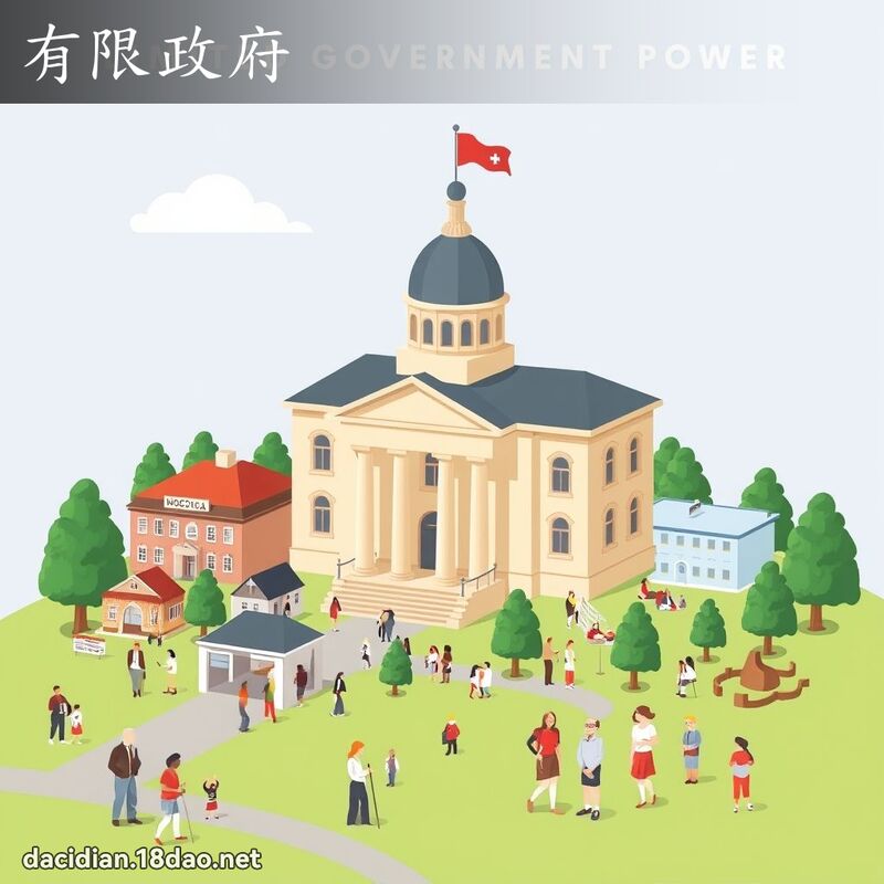 有限政府 - 國語大辭典配圖