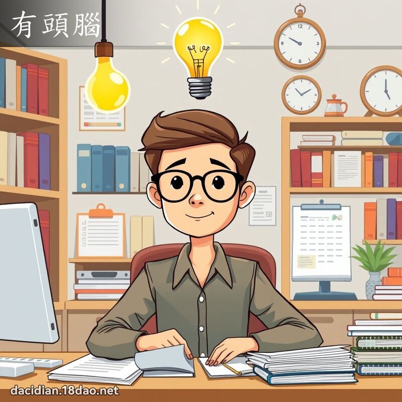 有头脑 - 国语大辞典配图