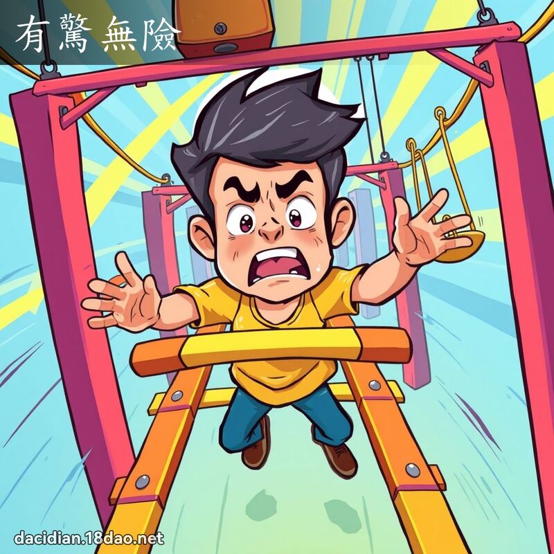 有惊无险 - 国语大辞典配图
