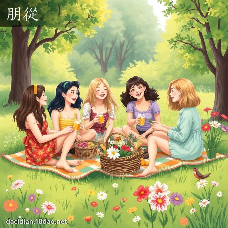 朋從 - 國語大辭典配圖