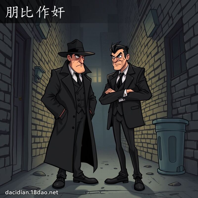 朋比作奸 - 國語大辭典配圖