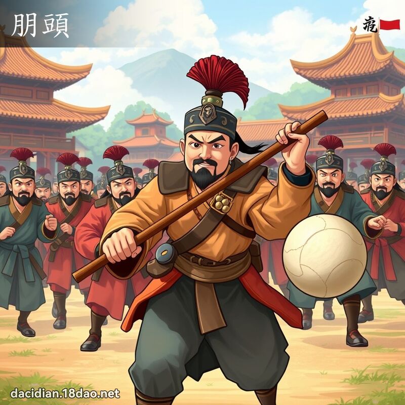 朋頭 - 國語大辭典配圖