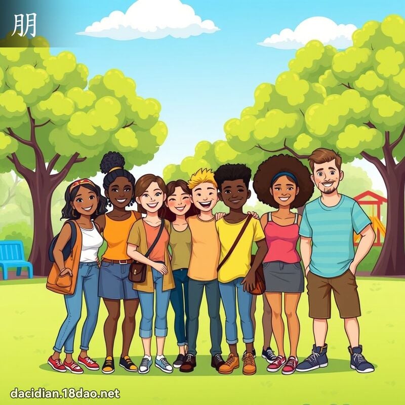 朋 - 國語大辭典配圖