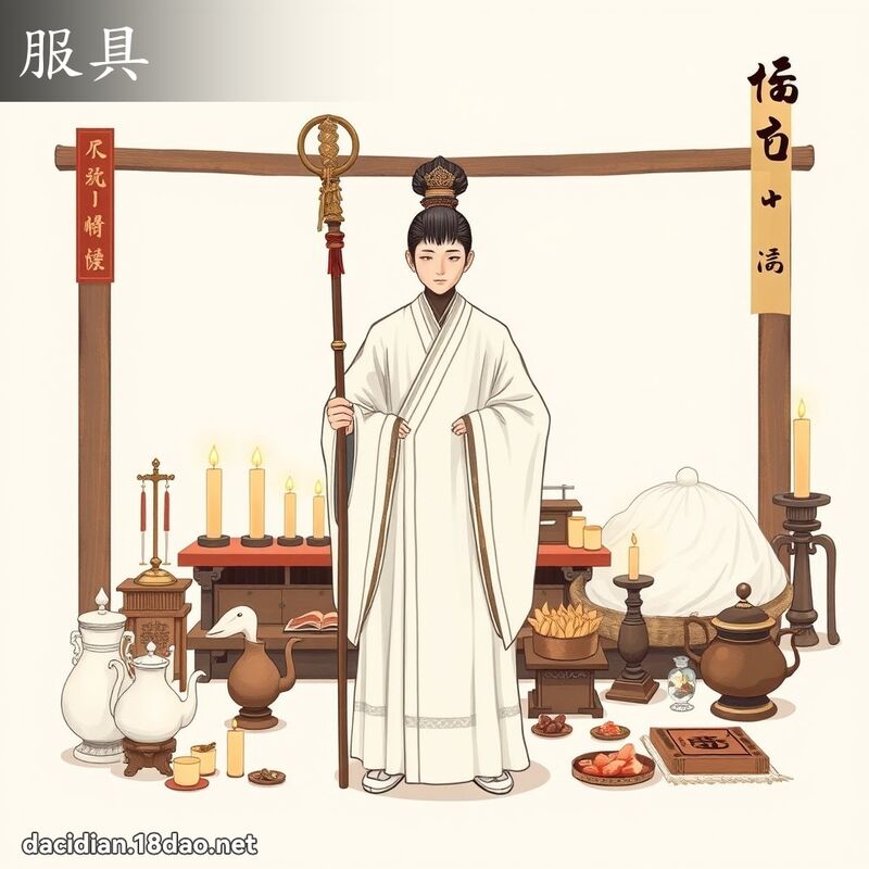 服具 - 国语大辞典配图