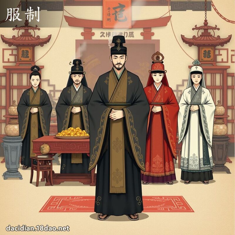 服制 - 国语大辞典配图