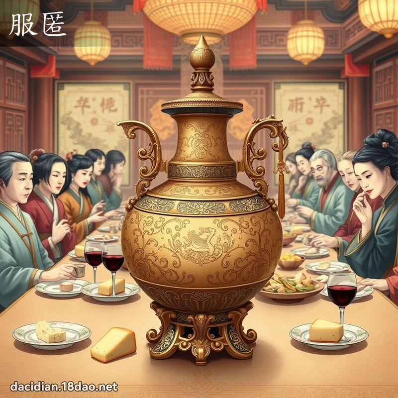 服匿 - 国语大辞典配图