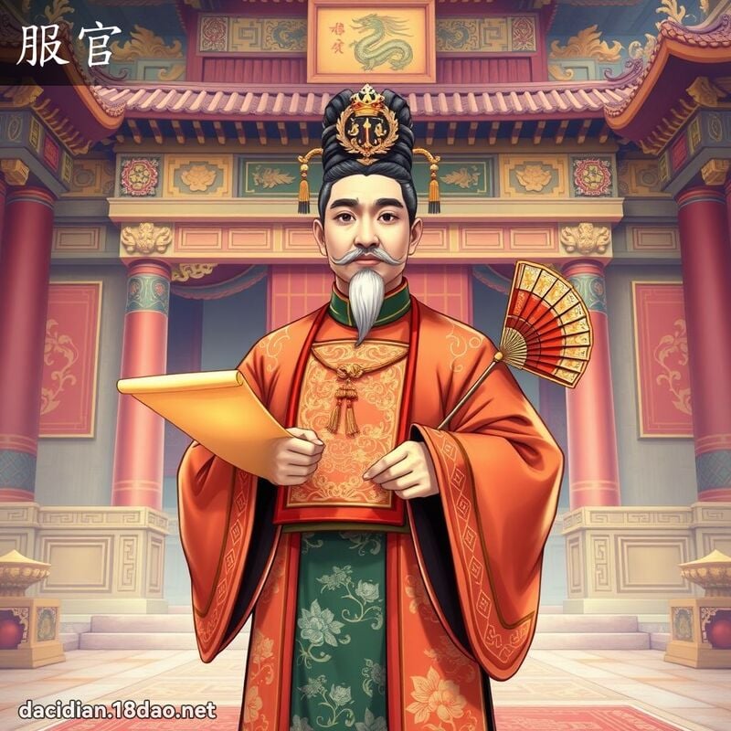 服官 - 国语大辞典配图