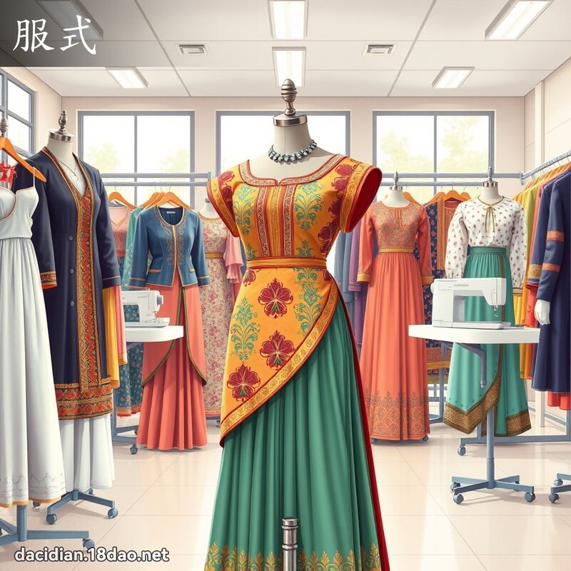 服式 - 国语大辞典配图