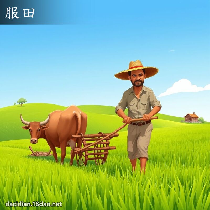 服田 - 国语大辞典配图
