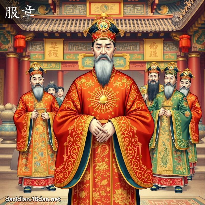 服章 - 国语大辞典配图