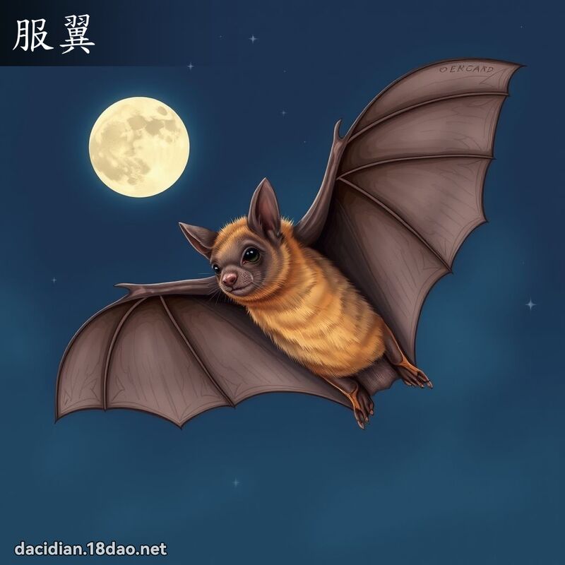 服翼 - 國語大辭典配圖