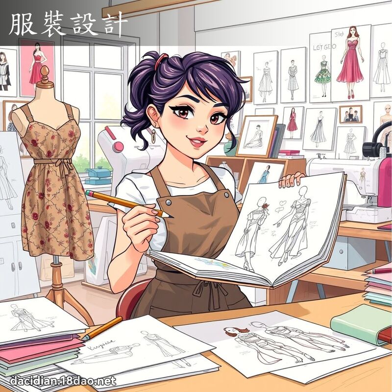 服裝設計 - 國語大辭典配圖