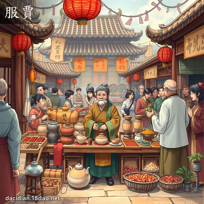 服賈 - 國語大辭典配圖