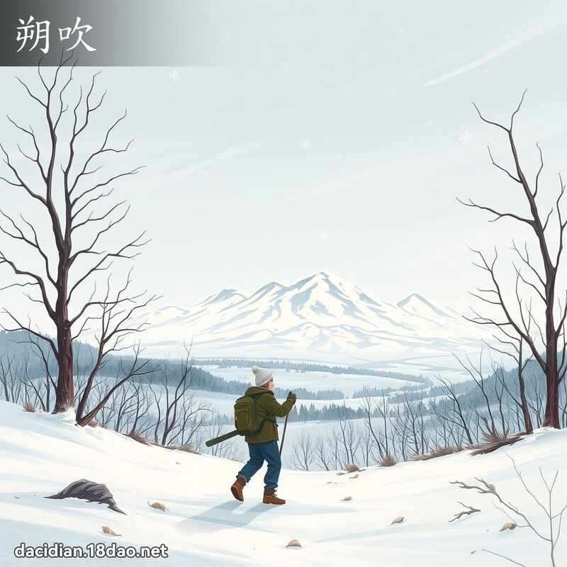朔吹 - 国语大辞典配图