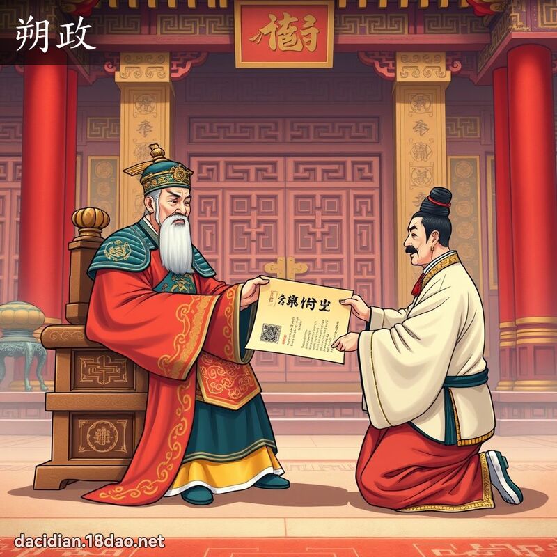 朔政 - 国语大辞典配图