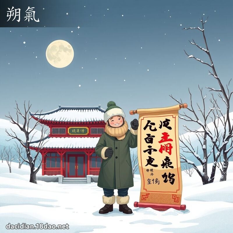 朔气 - 国语大辞典配图