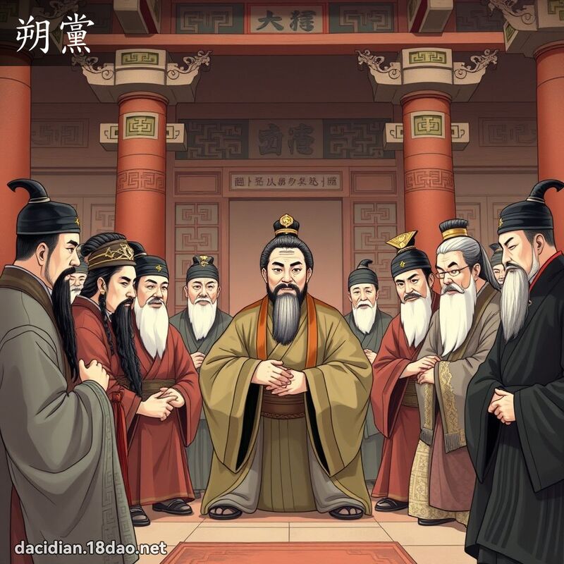 朔黨 - 國語大辭典配圖
