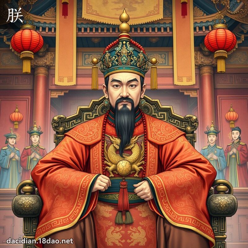 朕 - 国语大辞典配图
