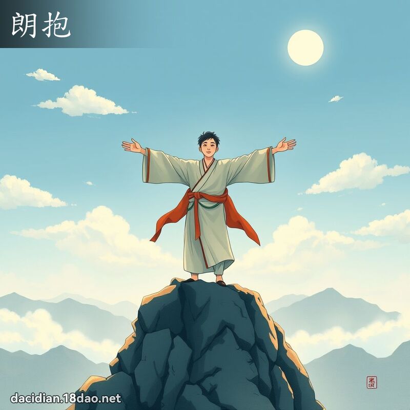 朗抱 - 国语大辞典配图