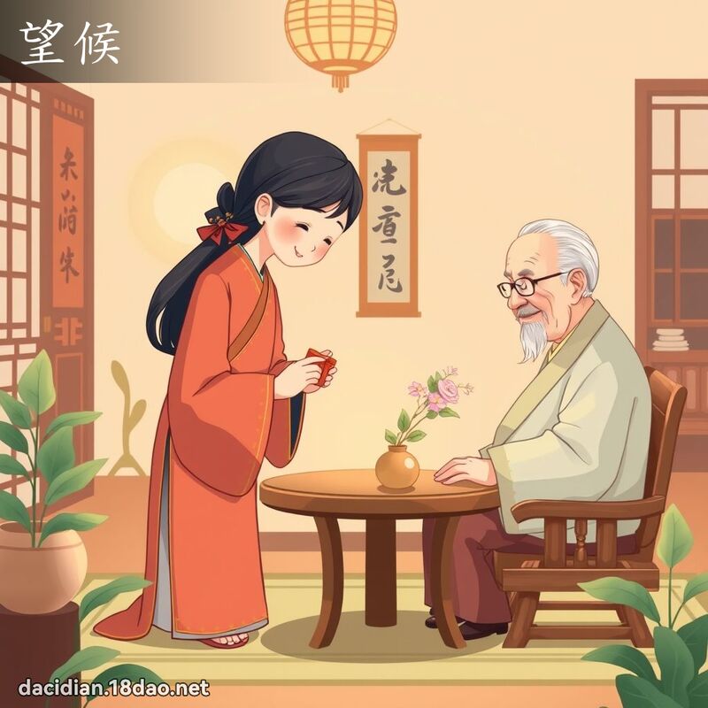 望候 - 國語大辭典配圖