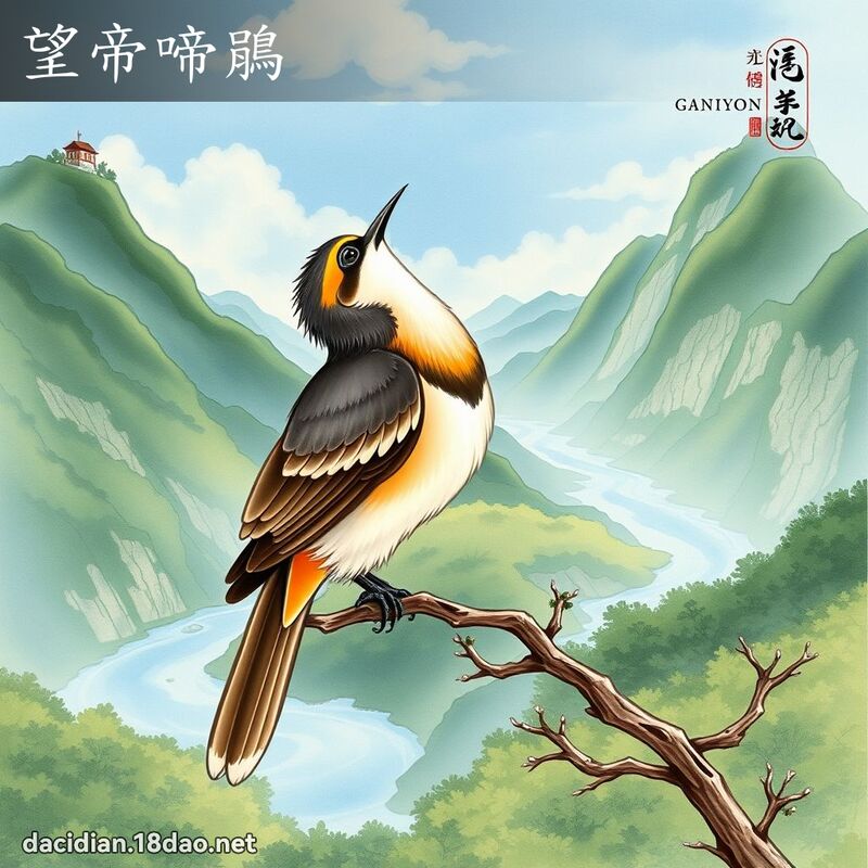 望帝啼鹃 - 国语大辞典配图