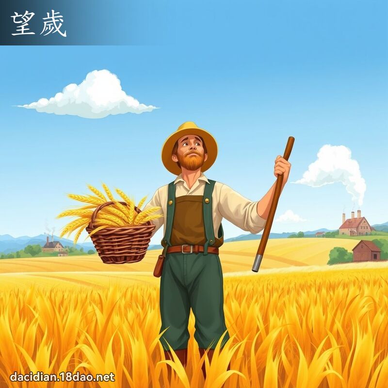 望歲 - 國語大辭典配圖