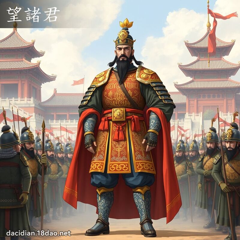 望诸君 - 国语大辞典配图