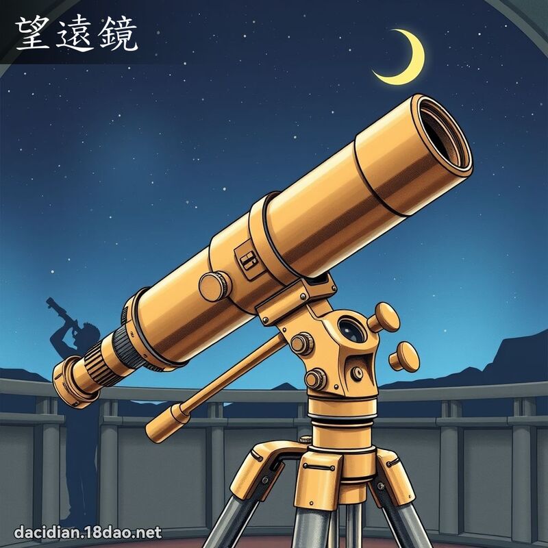 望远镜 - 国语大辞典配图