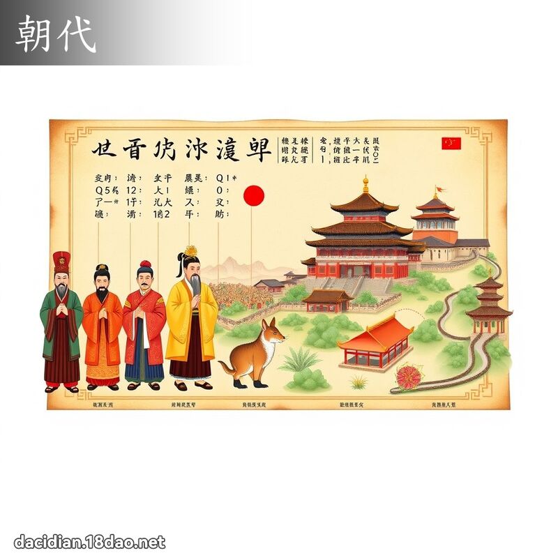 朝代 - 国语大辞典配图