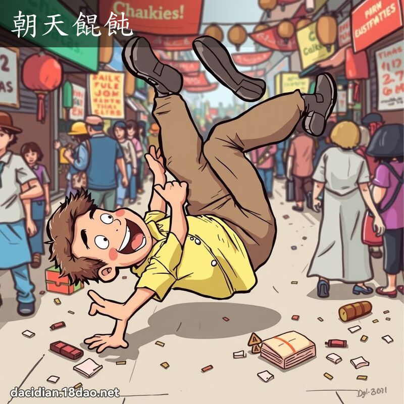 朝天餛飩 - 国语大辞典配图