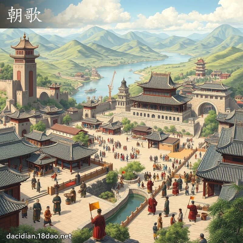 朝歌 - 国语大辞典配图