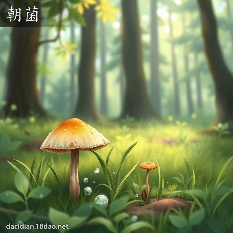 朝菌 - 国语大辞典配图