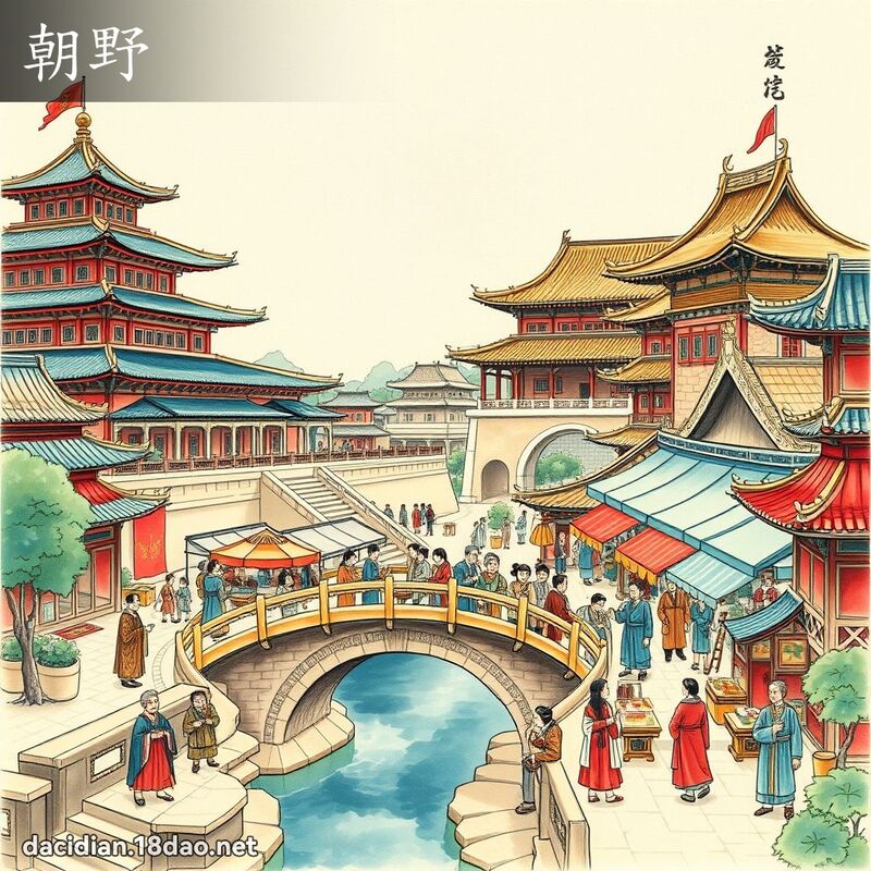 朝野 - 国语大辞典配图