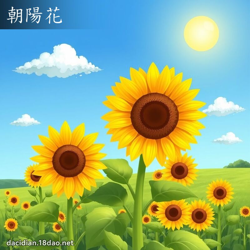 朝阳花 - 国语大辞典配图