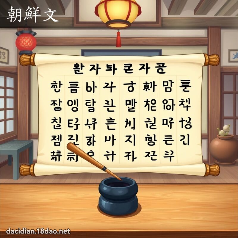 朝鲜文 - 国语大辞典配图
