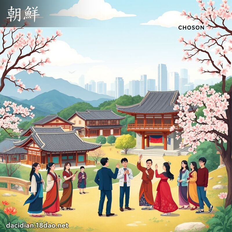 朝鮮 - 國語大辭典配圖