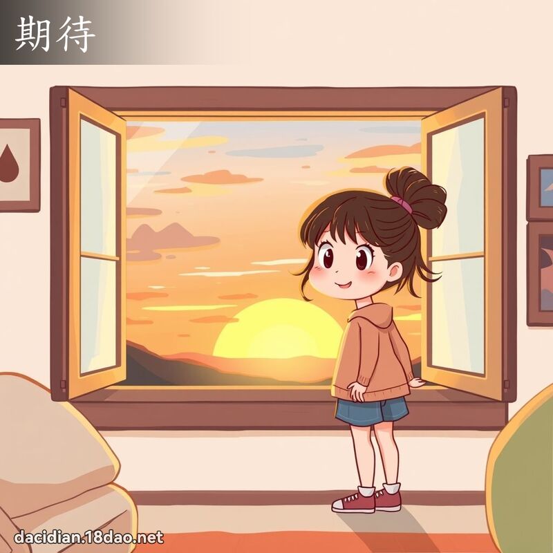 期待 - 國語大辭典配圖