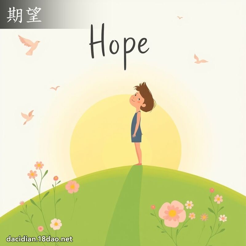 期望 - 国语大辞典配图